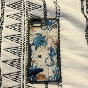 Ocean map iPhone phone case for the iPhone SE